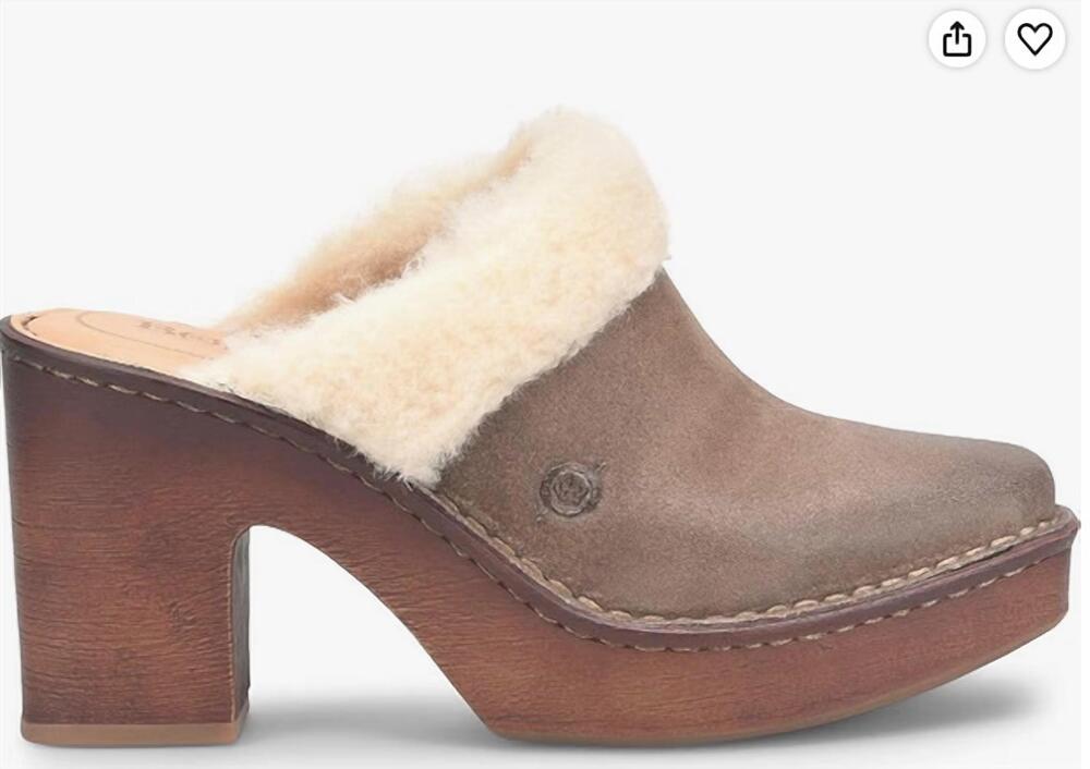 NEW BORN women's hope heeled sandal in taupe